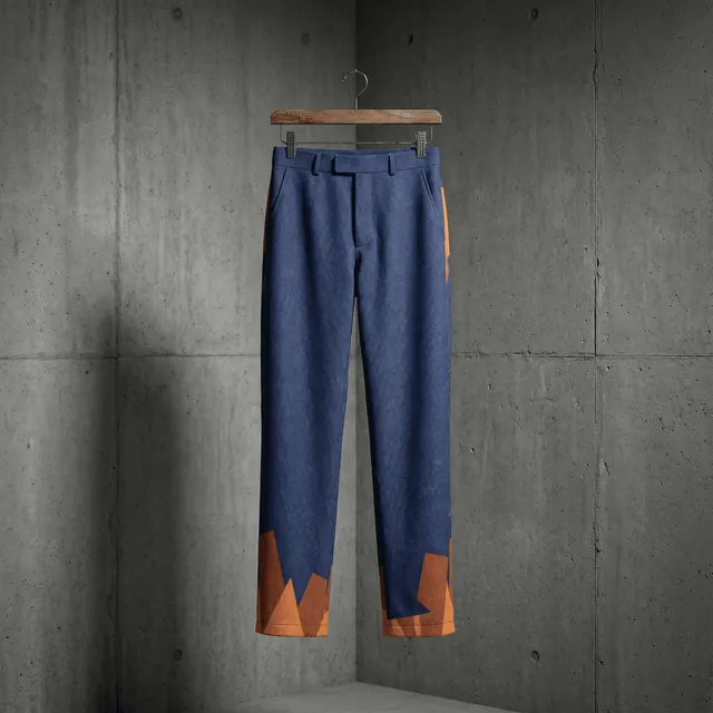 Flames 2-Piece Set (Blue)