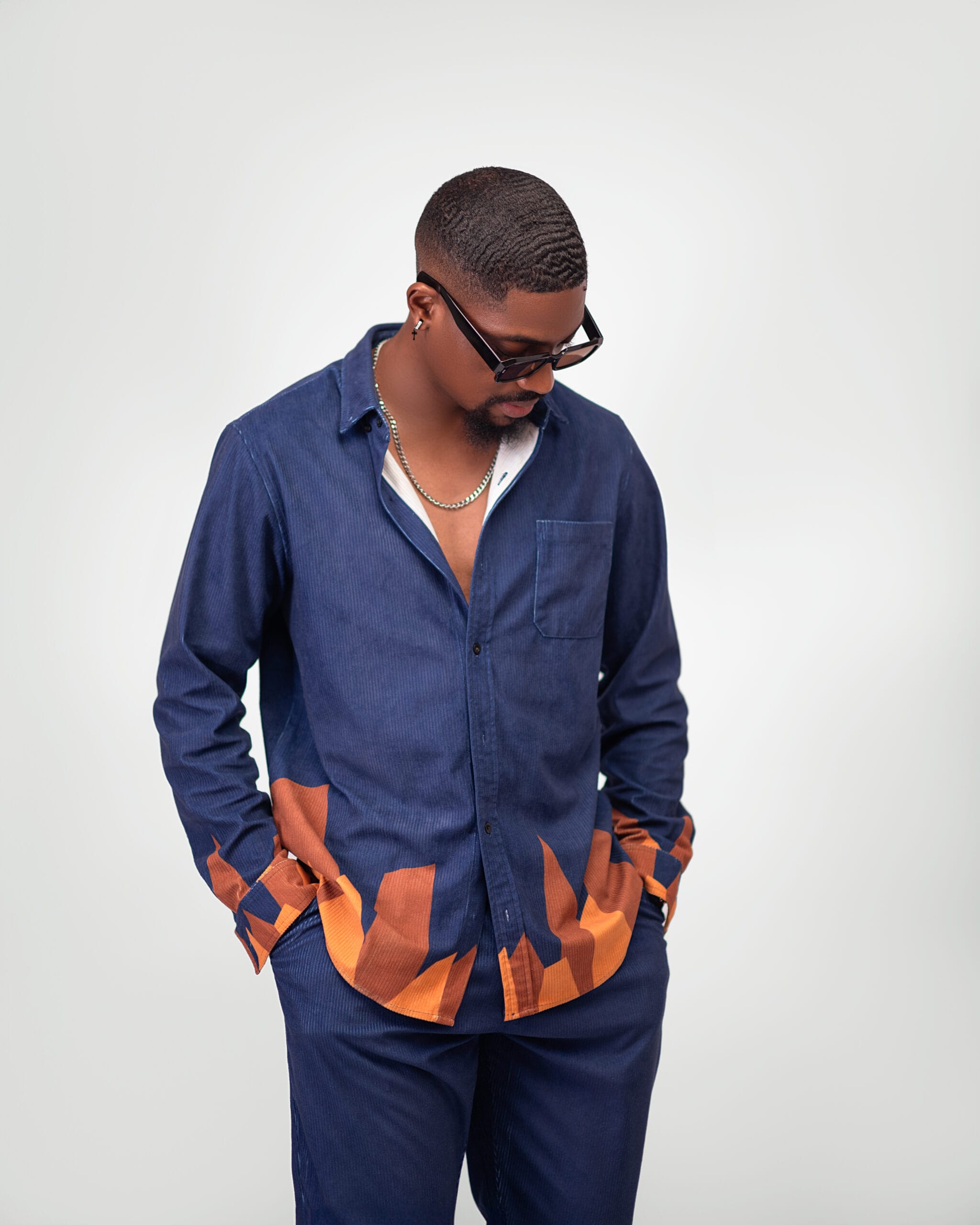 Flames 2 – Piece Sets(Blue) – Dodja Originals Flames 2 – Piece Sets(Blue) – Dodja Originals