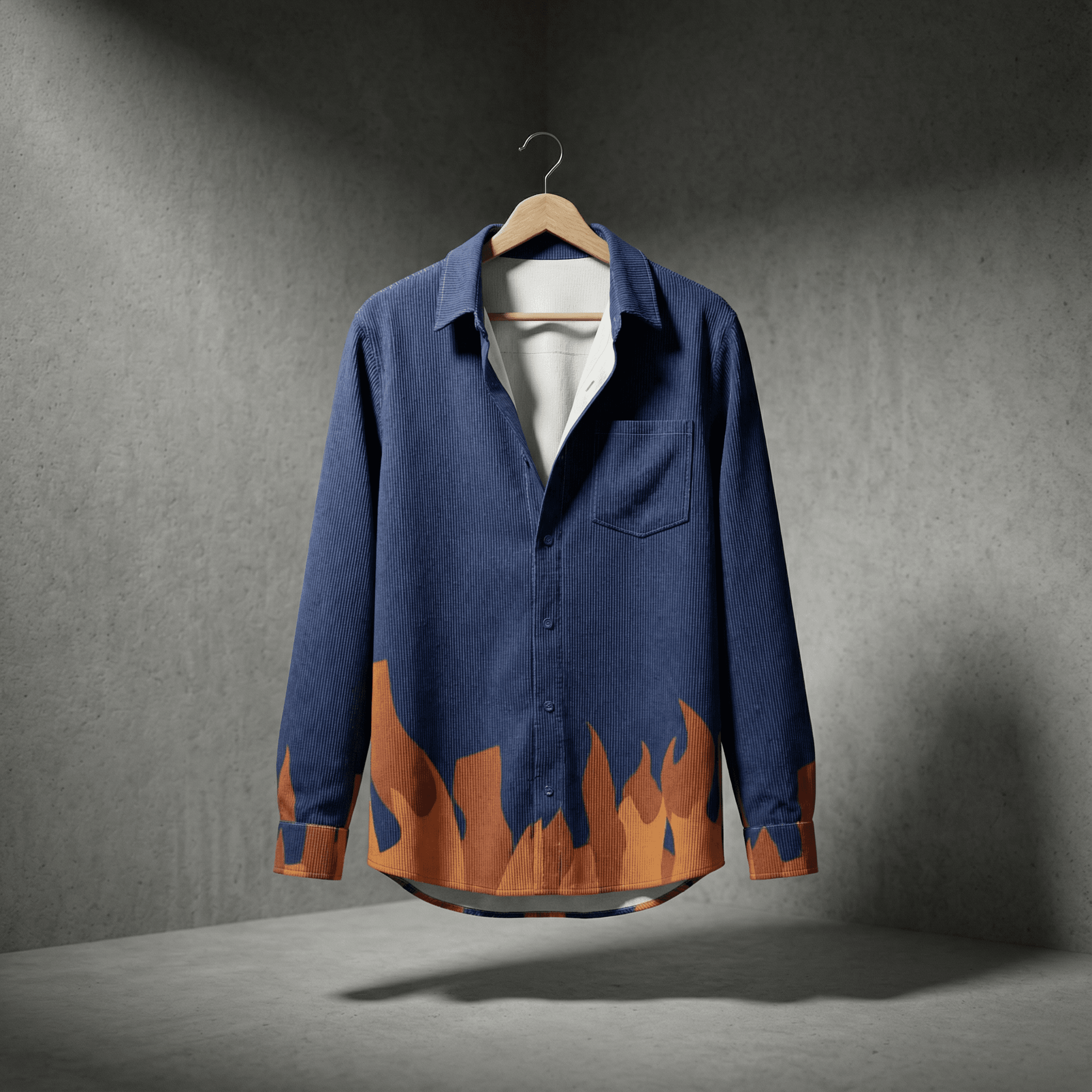 Flames 2 - Piece Set (Blue)