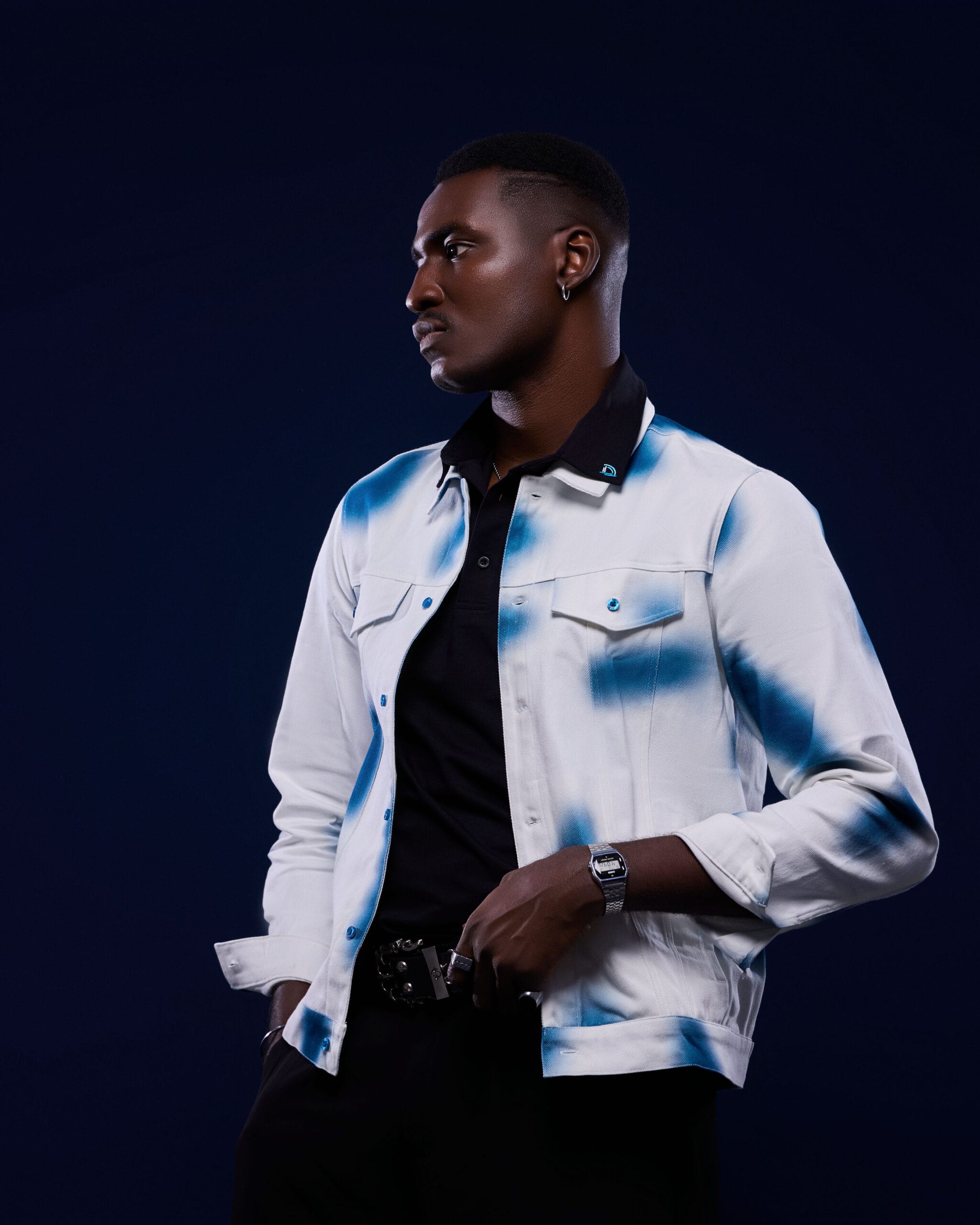 Haze Denim Jacket Blue - Image 2